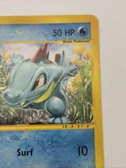 Pokemon Totodile 134/165 Expedition Base Set Regular 2002 - Image 4