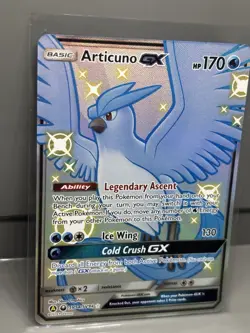 Pokemon TCG Articuno GX SV54/SV94 Hidden Fates: Shiny Vault Holo Legendary Birds - Image 3