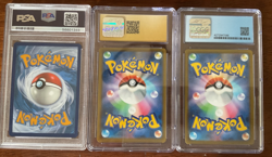 PSA CGC Graded Pokemon Charizard Slabs Lot of 3 - Image 2