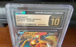 PSA CGC Graded Pokemon Charizard Slabs Lot of 3 - Image 3