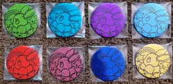Pokemon Mini Tin Coin Set - All 8 Prismatic Evolutions Eevee Coins - COMPLETE - Image 1