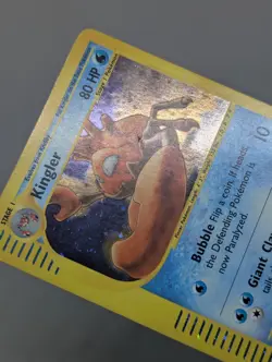 Kingler 015/165 Expedition Base Set Holo Rare Pokemon TCG Nintendo e-reader LP - Image 5