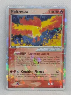 Moltres ex 115/112 Firered & Leafgreen Holo Ultra Rare Pokemon TCG Nintendo Ice - Image 1