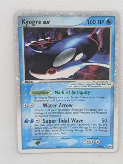 Kyogre ex 94/101 Hidden Legends Holo Rare Pokemon TCG Nintendo vintage - Image 1