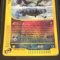 Blastoise Expedition Reverse Holo 37/165 Pokemon 2002 MP - Image 2