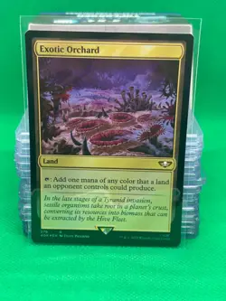 Exotic Orchard- Warhammer 40k - Surge Foil - MTG - Damaged - Image 1