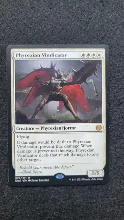 Phyrexian Vindicator Phyrexia: All Will Be One Regular MTG - Image 1