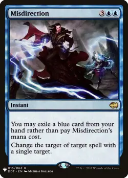 mtg magic Misdirection mystery booster MB ENGLISH erreur de visee - Image 1