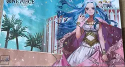 One Piece Card Official Playmat Nefertari Vivi Korean 1st Anniversary unopened - Image 1