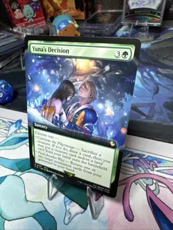 MAGIC FINAL FANTASY YUNA'S DECISION R 125 (EXTENDED ART) MTG TCG - Image 3
