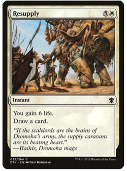 Magic the Gathering Cards Resupply (x4) PLAYSET Dragons of Tarkir NM/LP - Image 1