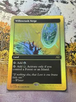 MTG Foil - Willowrush Verge (First-Place Foil) - 506 / NM / English - Image 2