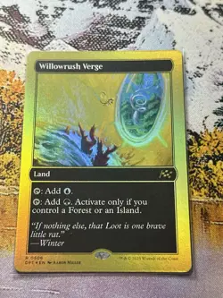 MTG Foil - Willowrush Verge (First-Place Foil) - 506 / NM / English - Image 3
