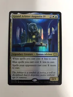 Grand Arbiter Augustin IV Foil MTG Magic the Gathering Card NM Near Mint 2X2 - Image 1