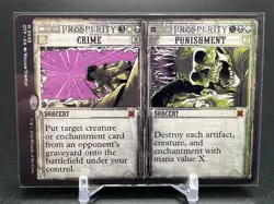 MTG Crime and Punishment 39 Outlaws of Thunder Junction Regular Mythic Showcase - Image 1