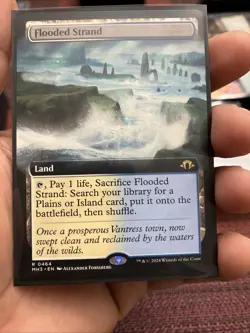 Flooded Strand (Extended Art) Modern Horizons 3 Regular - Image 1