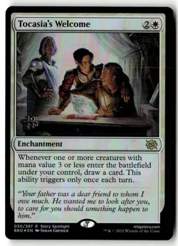 MTG Foil Tocasia's Welcome Prerelease - LP English - Image 1