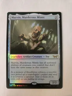 Marvin, Murderous Mimic Duskmourn: House of Horror Foil - Image 1