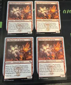 It That Gets Left Hanging X4 Unstable Magic the Gathering MTG - Image 1