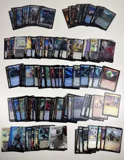 MTG Magic Gathering Final Fantasy Bulk 166 Cards Lot All From Collector Box Foil - Image 1