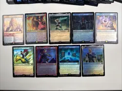 MTG Magic Gathering Final Fantasy Bulk 166 Cards Lot All From Collector Box Foil - Image 2