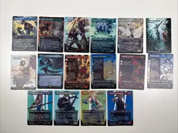 MTG Magic Gathering Final Fantasy Bulk 166 Cards Lot All From Collector Box Foil - Image 3