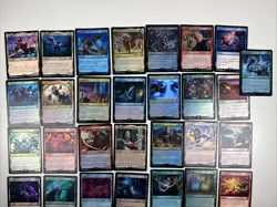 MTG Magic Gathering Final Fantasy Bulk 166 Cards Lot All From Collector Box Foil - Image 5