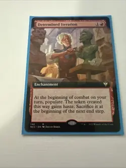 Determined Iteration (Extended Art) Commander: Streets of New Capenna Regular - Image 1