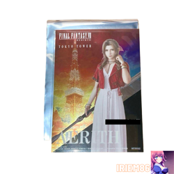 Aerith Tetsuya Nomura Final Fantasy VII Post Card Vintage Square Enix Japanese - Image 1