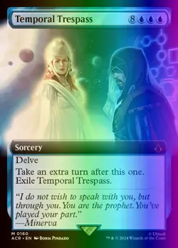 MTG Magic the Gathering Temporal Trespass (160/315) Assassin's Creed LP FOIL - Image 1