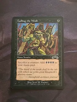 Culling the Weak - Image 1