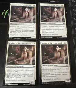 Sentinel of the Eternal Watch X4 Origins Magic the Gathering MTG - Image 1