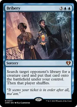 MTG - BRIBERY - Commander Masters (M) - Image 1