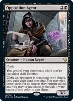 MTG Opposition Agent, Light Play, English Commander Legends - Image 1