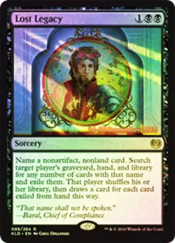 Lost Legacy - Foil - Prerelease Promo - Prerelease Cards #088/264 MTG Magic The - Image 1