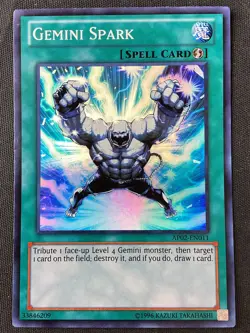 Yu-Gi-Oh TCG Astral Pack 2 #AP02-EN011 Gemini Spark Super Rare LP - Image 1