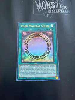 YUGIOH DARK MAGIC CIRCLE ULTRA RARE LDS3-EN093 1ST EDITION - Image 1
