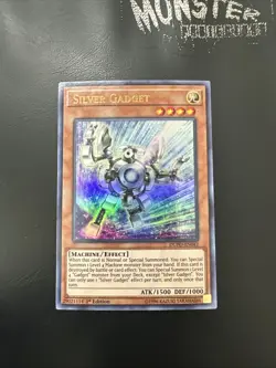 YUGIOH SILVER GADGET ULTRA RARE DUPO-EN042 1ST EDITION - Image 1