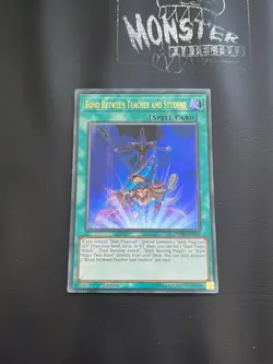 YUGIOH BOND BETWEEN TEACHER AND STUDENT ULTRA RARE DUPO-EN017 1ST EDITION - Image 1
