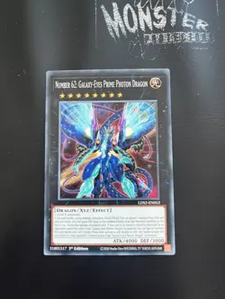 YUGIOH NUMBER 62: GALAXY-EYES PRIME PHOTON DRAGON COMMON LDS2-EN053 1ST EDITION - Image 1