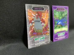 Kyogre Groudon Pokemon Advanced Generation 3D-lenticular Card Nintendo Japanese - Image 3