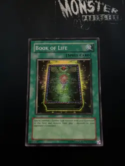 YUGIOH BOOK OF LIFE SUPER RARE DB2-EN230 - Image 1