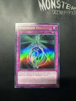 YUGIOH DIMENSION GUARDIAN ULTRA RARE MVP1-EN024 1ST EDITION - Image 1