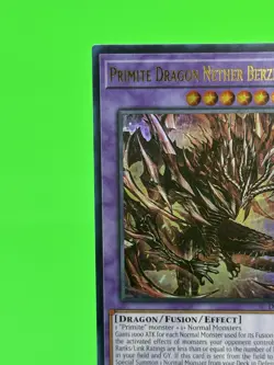 Yu-Gi-Oh Duelist's Advance Primite Dragon Nether Berzelius Ultra Rare DUAD-EN035 - Image 4