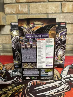 Yugioh x3 Dark World Structure Deck Brand New Factory Sealed - 1st Ed - Image 4