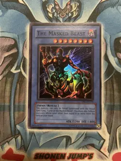 The Masked Beast DB1-EN214 Dark Beginning 1 Unlimited NM Yugioh - Image 1