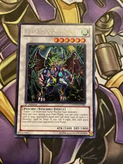 Yu-Gi-Oh! PSYCHIC NIGHTMARE DREV-EN085 1st Edition Secret Rare NM - Image 1