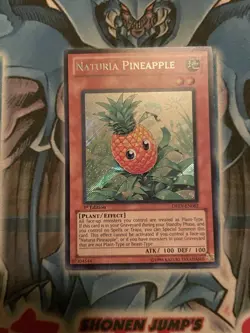 NATURIA PINEAPPLE 1ST EDITION SECRET RARE MINT/NM DREV-EN082 YUGIOH! - Image 1