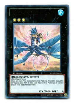 Number 17: Leviathan Dragon GENF-EN039 1st Edition Ultra Rare NM - Image 1