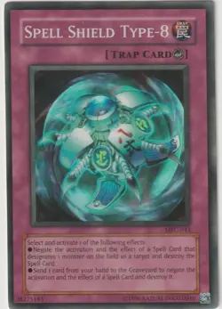 Spell Shield Type-8 - MFC-043 - Super Rare - Yugioh - Image 1